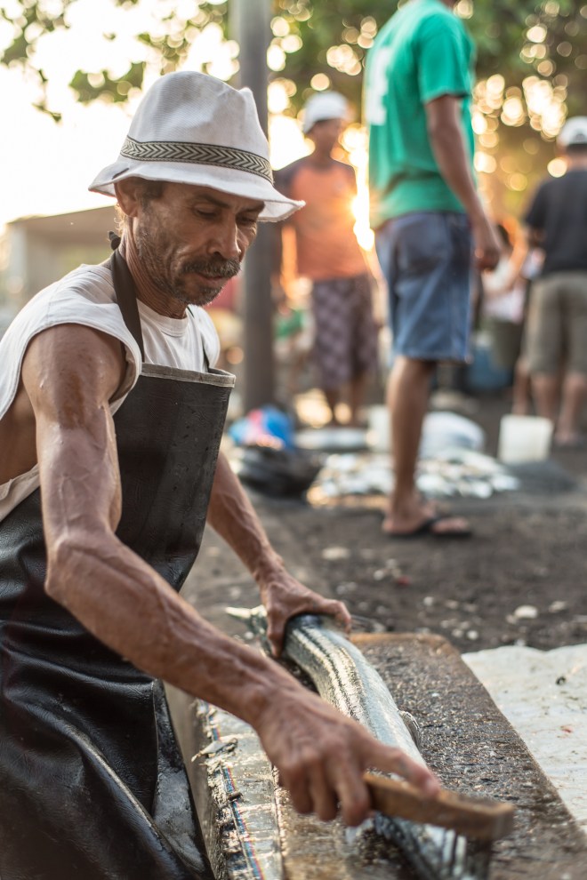 Grundens recreational sportfishing clothing line in Guatemala