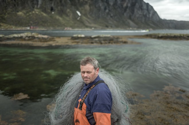 Grundens recreational and commercial fishing clothing line in Norway