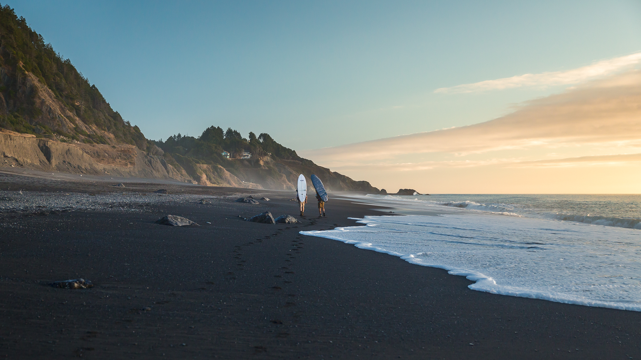 Surfing the Lost Coast with Grundens and Industrial Revolution's UCO and Intova