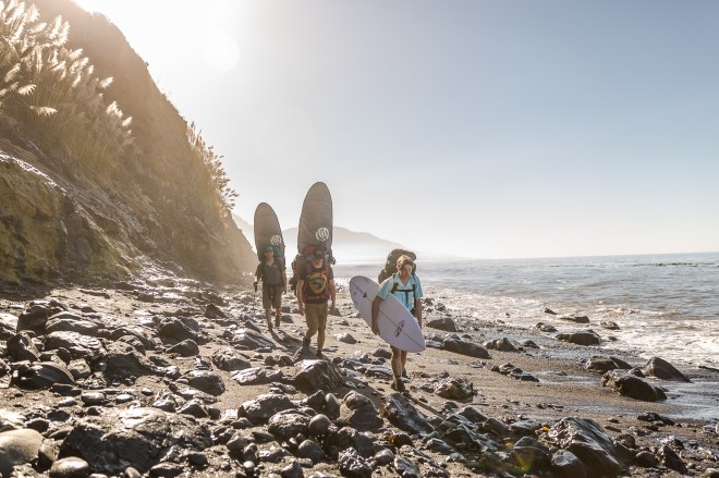 Surfing the Lost Coast with Grundens and Industrial Revolution's UCO and Intova